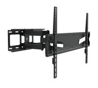 Maclean MC-723 B - Soporte para TV, Montaje en Pared para Pantallas de 37-80", Perfil Delgado, máx. VESA 600x400, Carga máx. 40 kg, Color Negro