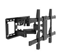 Soporte De TV De 40-90 Pulgadas Soporte Negro Ajustable De Pared De Carga 80kg Soporte De Cuna De Televisión Estante for Monitor PC Reemplazar(40-80 Inch (6 Arms))