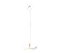 Soporte De TV De Altura Ajustable For Monitor Móvil, Giratorio 360°, Blanco, For Exhibir Arte En El Suelo, For Pantallas De 10 A 46 Pulgadas.(10-32 inch)