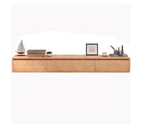 Soporte de TV de pared Porta TV Sospeso para sala de estar, unidad de TV larga, centro de entretenimiento multifuncional con amplio almacenamiento, diseño elegante y funcional.