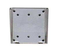 Soporte de TV fijo 10" plateado compatible con plasma y LCD/TFT, 540 g
