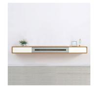 Soporte de TV flotante de madera de 63/70,8/78,7 pulgadas con espacio de almacenamiento para televisores, soporte de TV de pared con cajones y armario para sala de estar y dormitorio (gris, 180 x 25