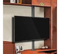 Soporte de TV inclinable de movimiento completo: soporte giratorio de 360 grados para televisores LCD, base de división de pared o suelo, perfecto para uso doméstico y oficina, fácil instalación.
