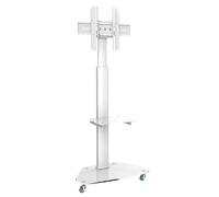 Soporte De TV LCD LED Móvil De 37-70 Pulgadas Hasta 40 Kg, myWall HP1DWL Blanco