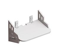 Soporte de TV montado en la pared para sala de estar, consola multimedia de gran capacidad con estantes, soporte para control remoto y banco de proyector, elegante unidad de TV flotante para