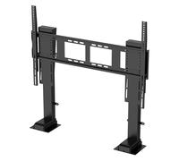 Soporte de TV motorizado para Pantallas Grandes de 65 a 100 Pulgadas, Elevador de TV eléctrico telescópico con Control Remoto inalámbrico y Control Remoto con Memoria, Altura Ajustable