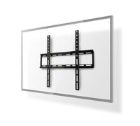 Soporte de TV Nedis TVWM1031BK Ultra Slim Acero Negro 23-55"/VESA 100x100-400x400/35kg