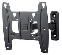 One For All WM4241, Soporte de Pared para TV de 19 a 43” Giratorio 90° Peso máx. 30kg, para Todo Tipo de TVs LED, LCD, Plasma, Negro