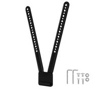 Soporte de TV para sistemas de videoconferencia MeetUp HD y audio compatible con Logitech. Cuenta con agujeros alternativos de 6 mm y 8 mm. Tamaño máximo: 55 pulgadas (medida diagonal)