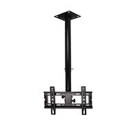 Soporte de TV para Techo, Altura Ajustable, Compatible con Pantallas de Plasma LED de 14 a 32 Pulgadas, Soporte para Poste de TV con Capacidad para 88 lb/40 kg, máx. 200 x 200 mm, A-0,5-1 m