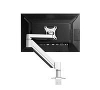 Soporte de TV portátil con Brazo para un Solo Monitor, Soporte de Escritorio para PC, Soporte de Escritorio con Elevador de Monitor Ajustable de Movimiento Completo, Soporte para Monitor LCD LED para