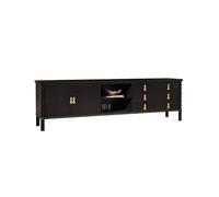 Soporte de TV Retro Armario de TV Antiguo De Madera Sólida, Salón, Armario de TV de lujo, Armario de Almacenamiento Centro de Televisiónb:220CM*45CM*65CM)
