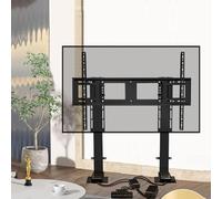 Soporte de TV - Soporte de TV eléctrico de Suelo, con elevación automática, con Control Remoto y configuración de Memoria, para TV de 55 a 100 Pulgadas