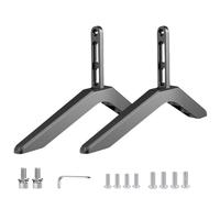 Soporte de TV - Soporte elevador de altura, soporte de aleación de aluminio, base LED elevada ajustable, aumento de pantallas de 32 a 65 pulgadas, soporte estable, pies base antideslizantes para 32 a