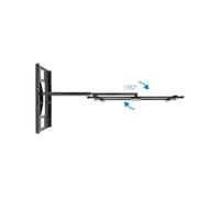 TooQ Soporte de Pared Tilt 43" a 80" Máx. 50 kg Negro