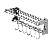 Soporte de utensilios - Carril de cocina de pared | Soporte de corte de