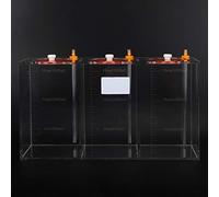 Soporte de Valoración Acrílico Transparente Resistente con Conector Rápido para Observación de Oligoelementos 2,5 L/4,5 L (DT-45 4.5L)