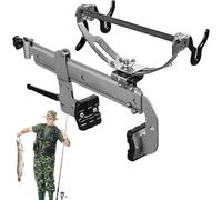 Soporte de Varilla - Soporte de bancario, Soporte de caña de Casting | Ajuste de posición sin Herramientas, Ajuste de Rodillo Universal, liberación fácil para Tierra, de balsa