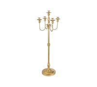 Soporte de Velas Candelero Alto de pie 5 Cabezas Decorativo(Grande)