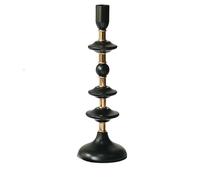 Soporte de Velas Candelero Vela de Hierro Candelabros Pedestal Decorativo(Grande)