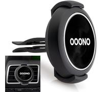 Soporte de ventilación para Ooono 1 Co-Driver No.1 Mount Clip para rejilla de ventilación, color negro