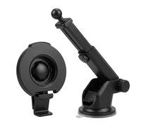 Soporte de ventosa de 17 mm para Garmin Nuvi 2457LMT 2497LMT 2557LMT 2577LT 2597LMT, 42, 42 lm, 44, 44 lm, 52, 52 lm, 54, 54 lm, C255. Soporte de ventosa telescópico de 6 cm compatible con la mayoría