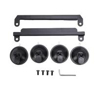Soporte de ventosa fuerte, estable y seguro para mini antena parabólica Kit de montaje de ventana de techo corredizo de coche Soporte de fijación de acero de aleación con 4