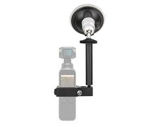 Soporte de ventosa para cámara, soporte para automóvil, ventosa, soporte fijo, kit de expansión, accesorio para cámara DJI OSMO POCKET 2, con interfaz de 1/4 "y 3/8"