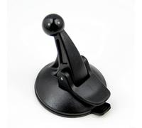 Soporte de ventosa para coche Nuvi 1260T 1300 1300LM 1310 1340T, soporte giratorio de 360°, accesorio GPS de plástico negro