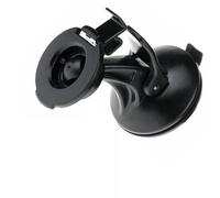 Soporte de ventosa para parabrisas de coche para dispositivos GPS Garmin nüvi 57LM 58LM y DriveSmart serie 50LM, soporte ajustable de plástico negro con diseño de palo seguro