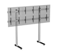 Soporte de videowall Kimex 031-2602K1 para 6 TVs de 50-55″ 300 kg VESA altura ajustable