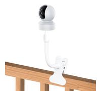 Soporte de Vigilabebés, Versátil Soporte Flexible con Abrazadera Giratoria para SpaceView/Spaceview Spaceview Pro,Monitor de Vídeo de Bebé (Blanco)