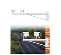 Soporte de vigilancia de 50/100/120/150 cm, soporte de pared for cámara de seguridad exterior, soporte de poste for cámara de seguridad de acero galvanizado.(120cm/47.24in)