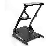 Soporte de volante de carreras de altura ajustable compatible con Logitech G25, G27, G29, G920 Gaming Cockpit (rueda y pedales no incluidos) (G920) (G920)