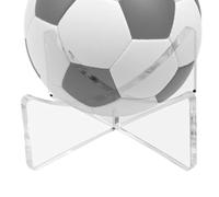 Soporte de voleibol transparente - Soporte universal para bolas de acrílico para presentación, soporte de almacenamiento para balones medicinales, pelotas de tenis y utensilios deportivos, decoración