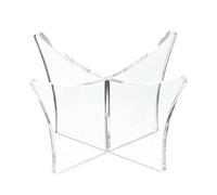 Soporte de voleibol transparente - Soporte universal para bolas de acrílico para presentación, soporte de almacenamiento para balones medicinales, pelotas de tenis y utensilios deportivos, decoración