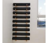 Soporte de Yoga Montado en La Pared Multicapa, Estante de Exhibición de Equipos de Entrenamiento de Gimnasia, Estantería de Almacenamiento de Madera Para Esterilla