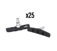 Soporte de zapata de freno VTT V-brake con tornillo simétrico Elvedes 70mm negr