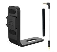 Soporte de zapata fría para Insta360 X5 y para DJI MIC 2, accesorio adaptador de micrófono invisible con cable de audio, montaje estable para micrófonos externos, solución de montaje compacta para