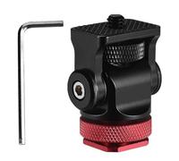 Soporte de zapata para trípodes de caracoles para cámaras réflex digitales con amortiguación ajustable para mejorar la estabilidad, accesorio para trípodes DSLR