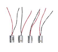 Soporte de Zócalo LED, Adaptador de Bombilla de Automóvil de 4 Piezas para una Nueva Señal de y Luz de Freno, Adecuada para SUV, Camiones, con Material de Goma y Cobre (1156)