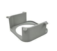 Soporte debajo del escritorio para Mac Mini 2024 M4/M4 Pro Mount para Mac Mini M4 funda con tornillos para evitar que la computadora se caiga, accesorios de soporte para laptop (estilo B)