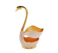 Soporte decorativo para base de - Organizador de vajilla, estante de almacenamiento de cocina, exhibición,Base de estante de almacenamiento de vajilla Swan para cubiertos occidentales, cuchara de post