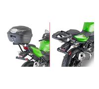 Soporte del baúl de la moto Givi Monolock Kawasaki Ninja 400 (18 à 20) TU