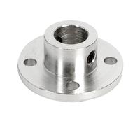 Soporte del eje guía tornillo de acoplamiento, Acoplador de eje de motor Brida rígida 3-12 mm Acero inoxidable