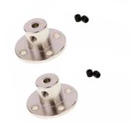Soporte del eje guía tornillo de acoplamiento, Soporte de abrazadera de Collar de acoplamiento de brida de eje rígido de Motor de 2 uds for guía de Motor, 3-4mm