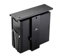 Soporte para PC y CPU bajo el escritorio giratorio 180 grados ajustable negro