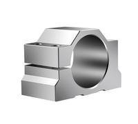 Soporte del motor husillo for máquina de grabado Abrazadera de husillo aluminio, soporte del Motor for máquina enrutadora grabado CNC, conector diámetro ame, 40mm, 42mm ~ 52mm, 56mm, 65mm y 80mm(DZ56)