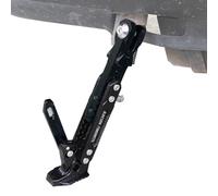 Soporte del pie de la motocicleta, soporte del pie del pie de patada de motocicleta | Soporte de pie de pie lateral Estacionamiento de motocicletas | Soporte de trípode de aleación de aluminio ajustab