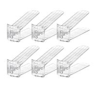 Soporte del soporte del calzado - Organizador de ranura para zapatos, de estante de armario | Diseño apilable de doble capa de altura ajustable sin deslizamiento para el almacenamiento para el